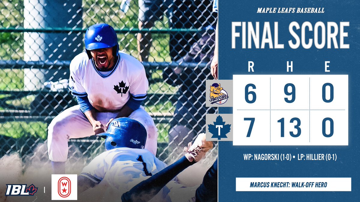 CBLMapleLeafs's tweet photo. WOODBINE RACETRACK GAME REPORT: KNECHT WALKS OFF BAYCATS TO SWEEP SERIES

🗞️ https://t.co/2Q1POumZ0T

#UnfinishedBusiness https://t.co/2CeztFryy1