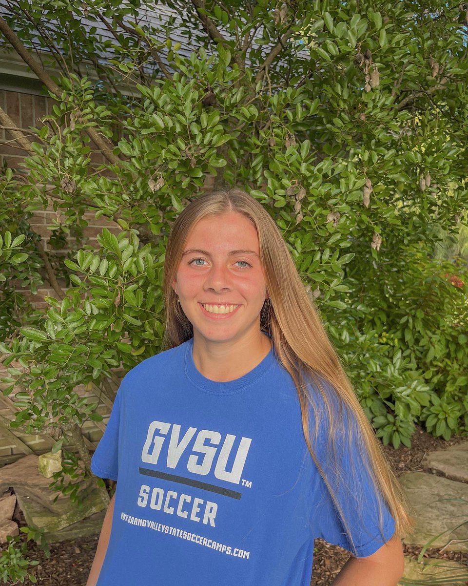 SO excited to announce that I’ll be continuing my academic &amp; athletic career at Grand Valley State University! Thanks to my family, friends, coaches,&amp; teammates for supporting me! Thank you God for this opportunity!#AnchorUp <a href="/GVSUsoccer/">GVSU Soccer</a> <a href="/50_50Pod/">The 50/50 Podcast ⚽️🎙</a> <a href="/ImCollegeSoccer/">College Soccer Truth ™</a> <a href="/GAcademyLeague/">Girls Academy</a>