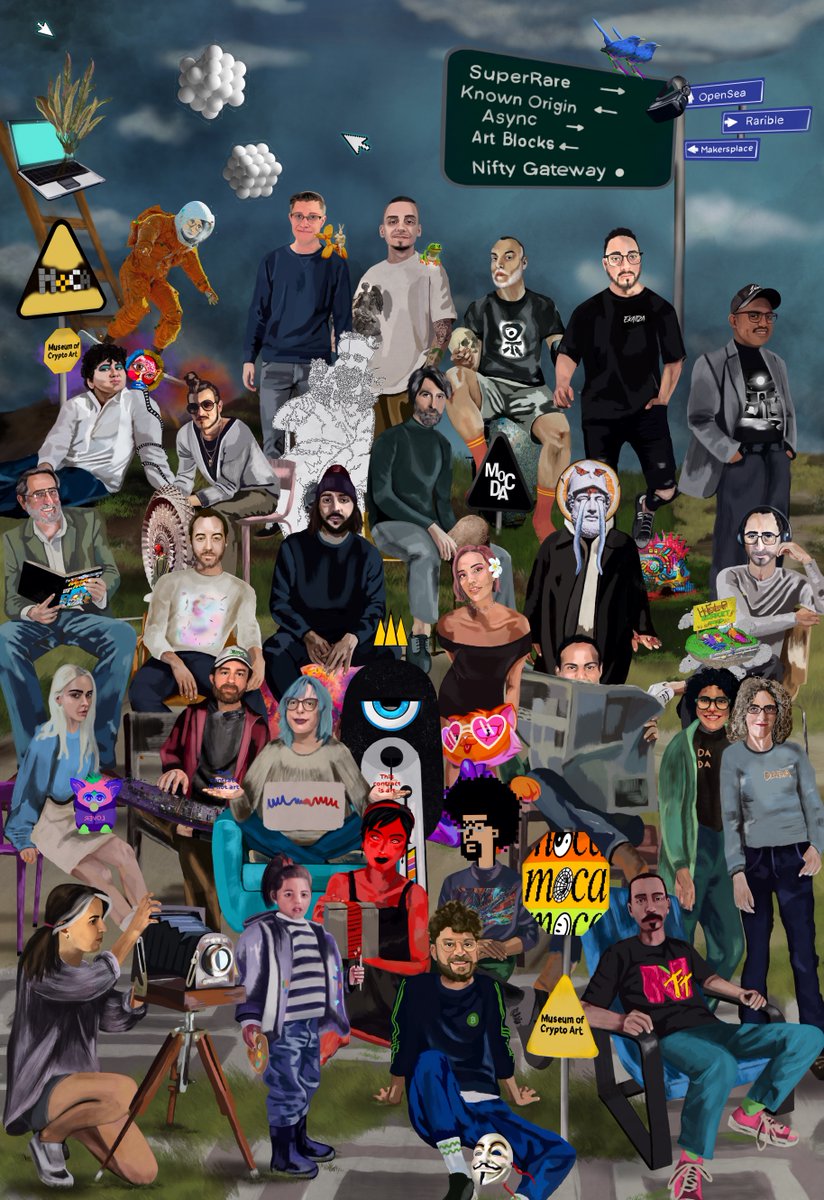niftygateway's tweet photo. Dropping tomorrow on #NiftyGateway 🖼

A History of Crypto Art by @PXhita

see you at 6:30pm ET https://t.co/JiM0jCr4hI