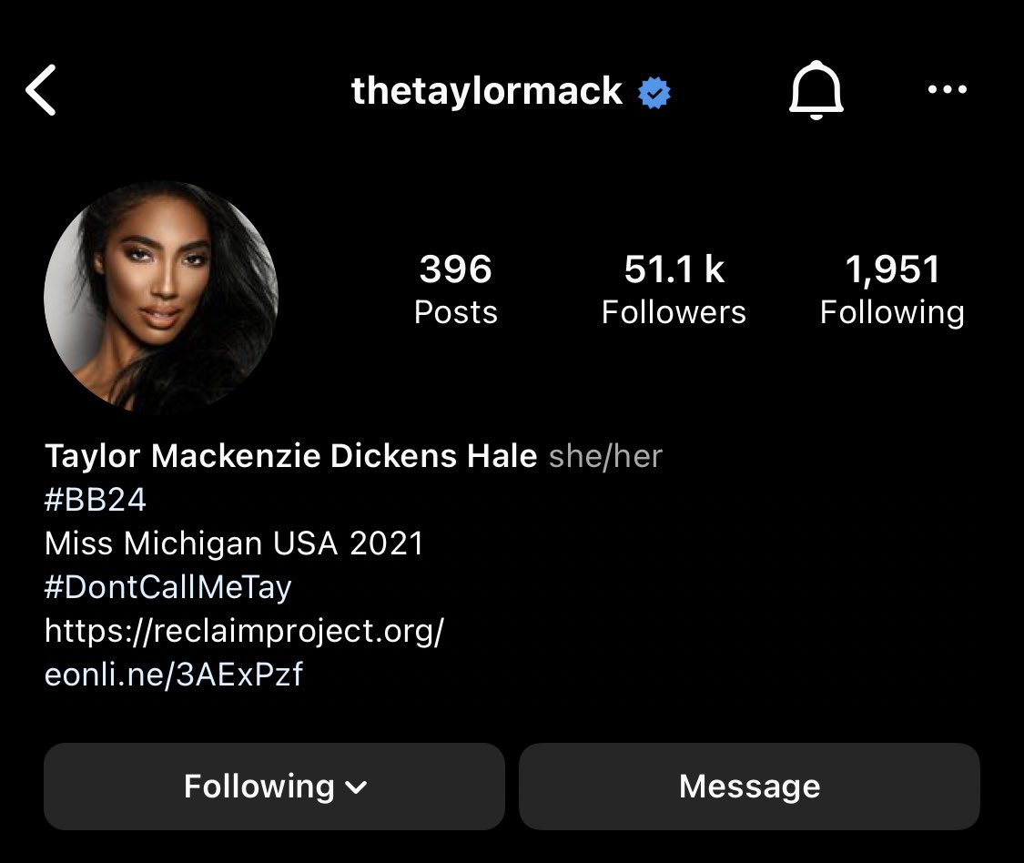 loveislandpriv's tweet image. whilst we wait on feeds, i would highly recommend following the beautiful taylor hale on ig 😌#BB24 #TeamTaylor