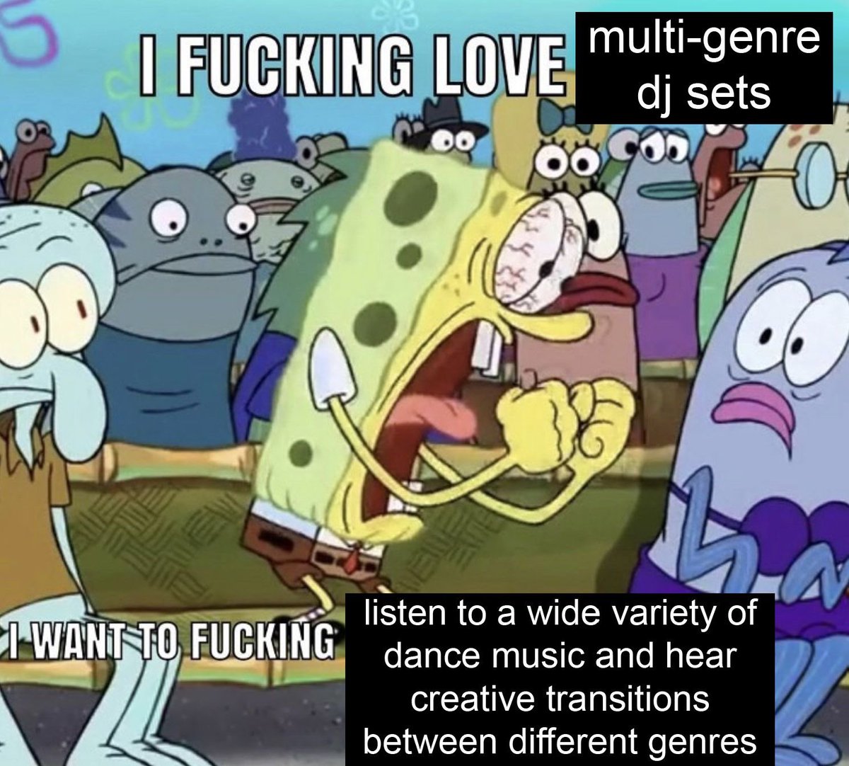 thesamesunrise's tweet photo. kinda tired of seeing so much closed-mindedness and weird genre elitism in the edm community tbh https://t.co/95GDT0z6m7