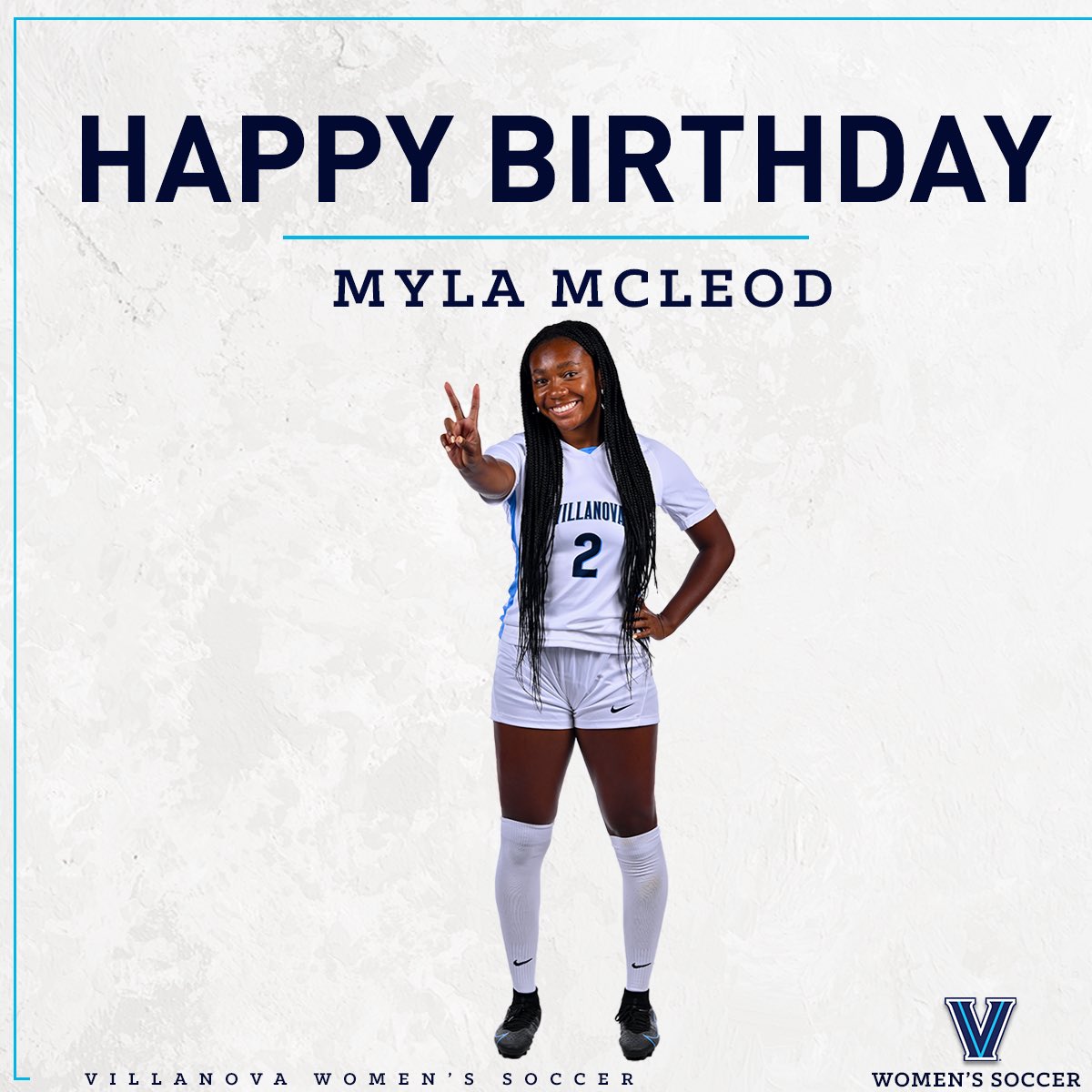 NovaWSoccer's tweet photo. ๐๐ฅณโฝ๏ธ#VUWS wants to wish a late happy birthday to our soph forward Myla McLeod! Happy bday Myla!!
#BirthdayCats #GoNova https://t.co/5H7hzjGRaX