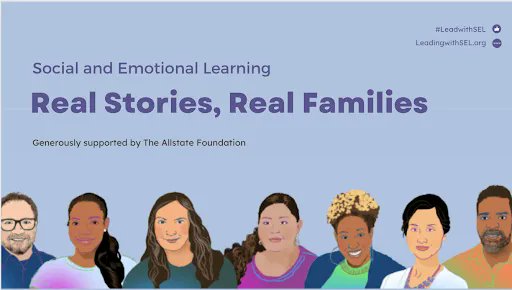 Why do the majority of parents, and caregivers support social and emotional learning for their children? @caselorg partnered with families nationwide to answer that question. Hear real parents share the real impact of #SEL on their families. leadingwithsel.org/parent-caregiv… @AllstateFDN