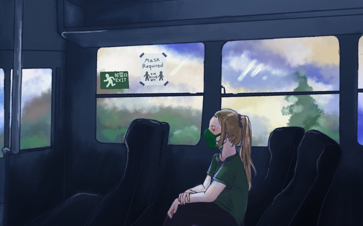 osculas1's tweet photo. An older drawing of my daily commute https://t.co/5G8gObSDm1