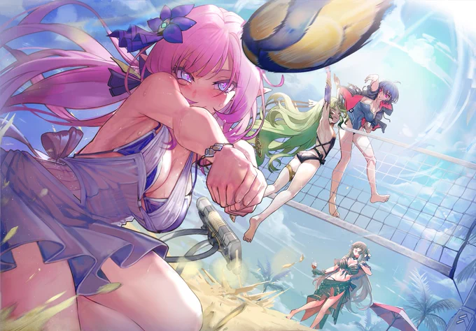 Summer is the time to burn calories!What fun things did you do this summer? Share with Ai-chan in the comments!Kudos to Captain   for the amazing fanwork!#HonkaiImpact3rd 