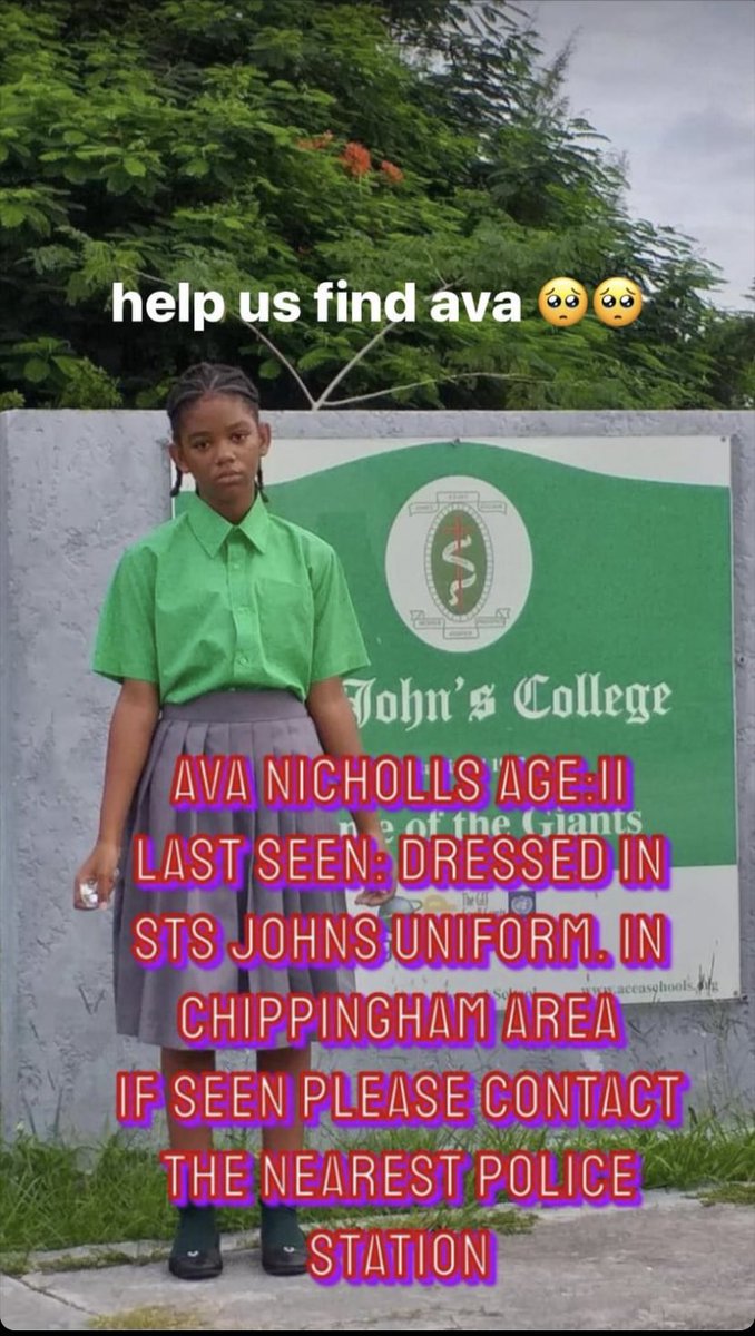 MISSING CHILD