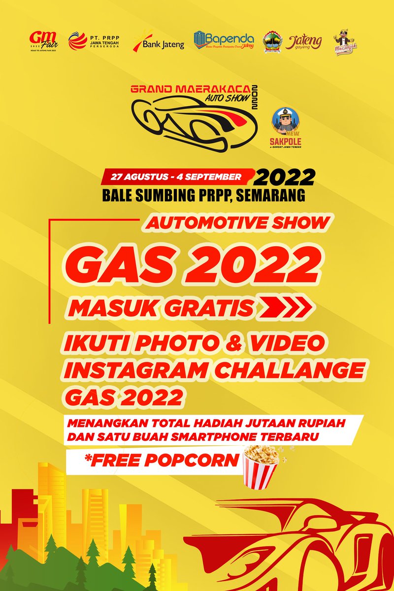 BPPD_JATENG's tweet photo. Yuk GRATISSSSS https://t.co/ps7GXr7b8O
