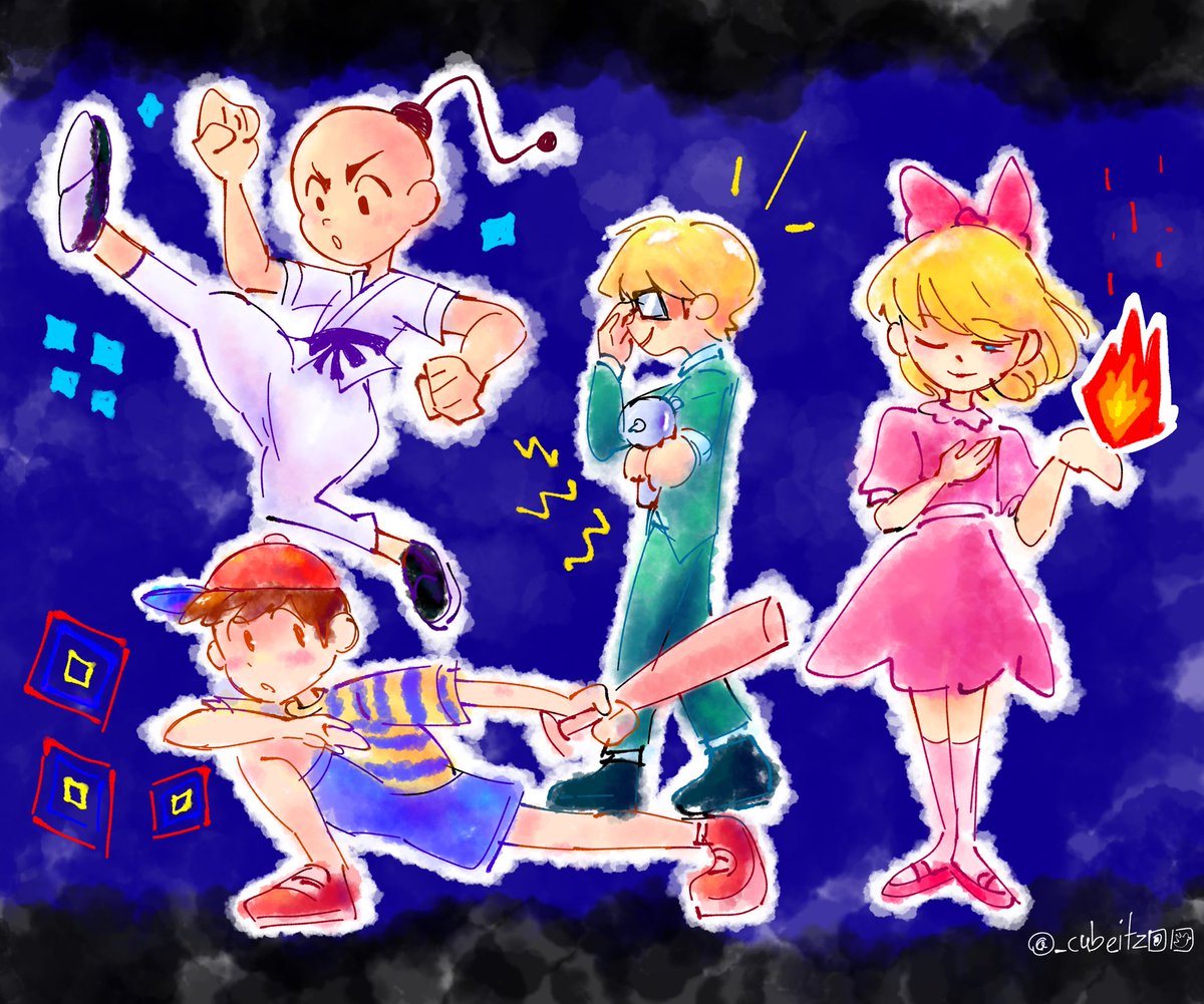 _cubeitz's tweet photo. Happy 28th Anniversary MOTHER 2 🎉🎊
#Earthbound #MOTHER2_28th https://t.co/hvbbF5O883