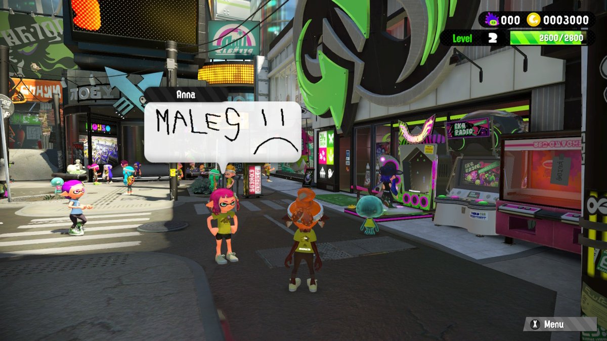ProEpicGameGal's tweet photo. The 1st day of Splatoon 2 vs. the World Premiere Splatfest of Splatoon 3 #Splatoon https://t.co/lnmgP3x3e6