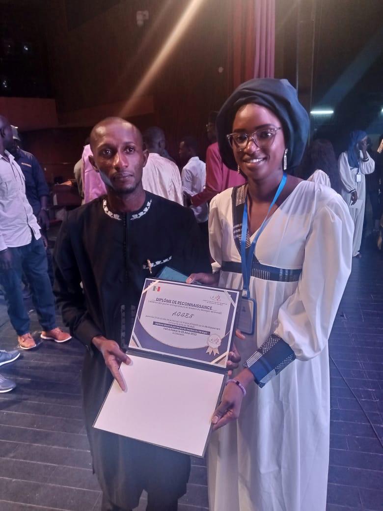 The Association of Young Geologists and Environmentalists of Senegal has just been recognized as one of the structures that have the most impact on community development in Senegal. 
<a href="/ThrivingEarth/">Thriving Earth Exchange</a> <a href="/GeoTenerife/">GeoTenerife</a> <a href="/a_petromine/">Africa Petromine</a> <a href="/UEauSenegal/">UE au Sénégal</a> <a href="/PR_Senegal/">Présidence Sénégal</a> <a href="/AjePour/">AJE - Action pour la Justice Environnementale</a>