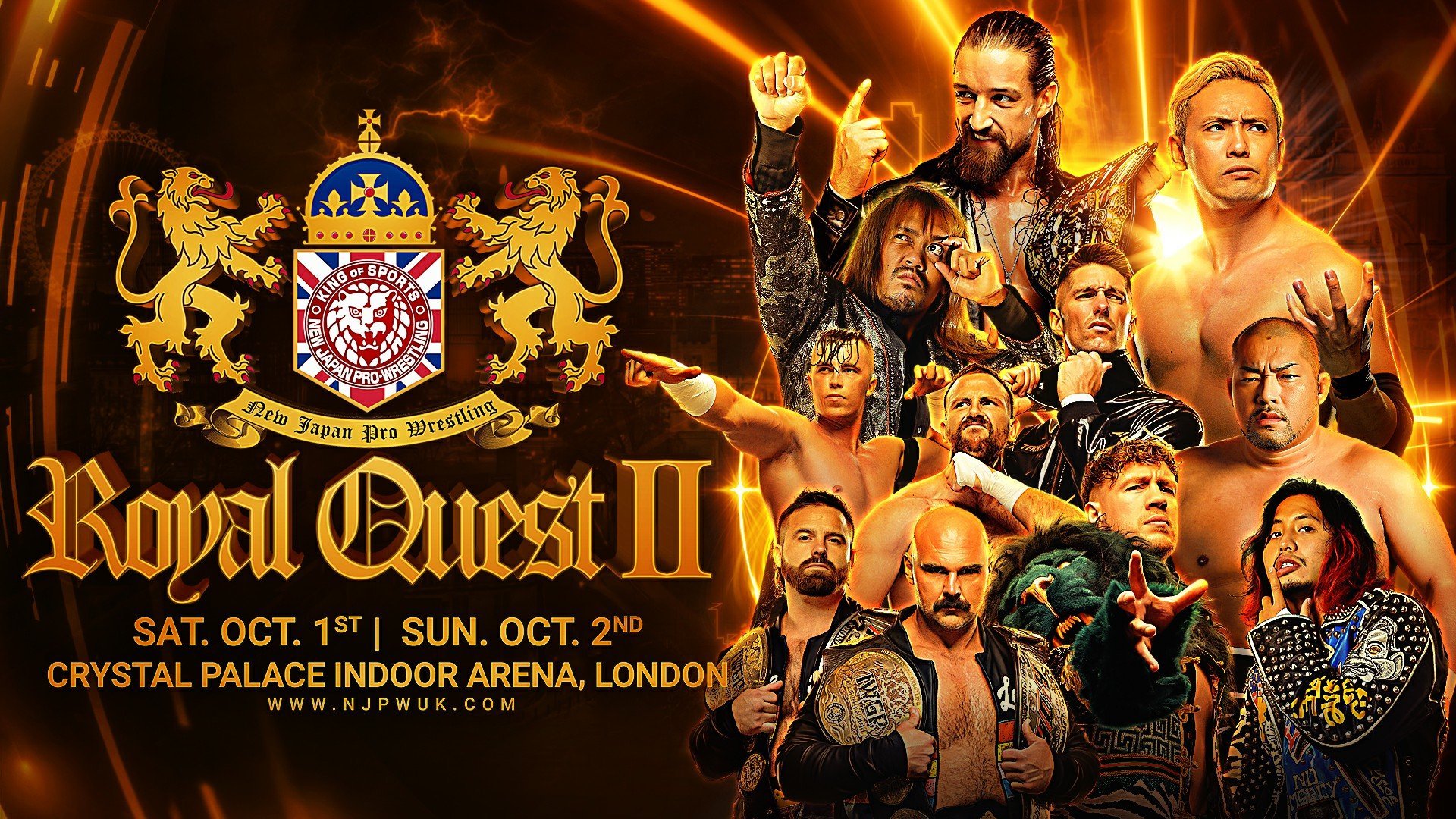 NJPW Global on Twitter "Get ready! Royal Quest II tickets go on