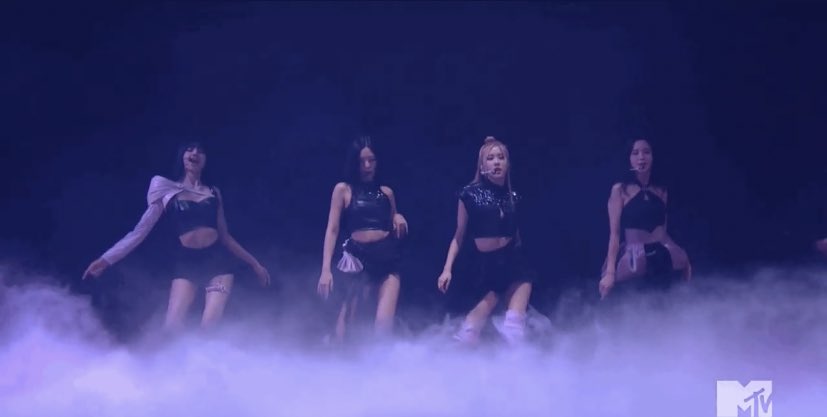PopBase's tweet photo. BLACKPINK makes history as the first female K-Pop act to perform at the #VMAs with ‘Pink Venom.’ https://t.co/EHfUrvQt6Q