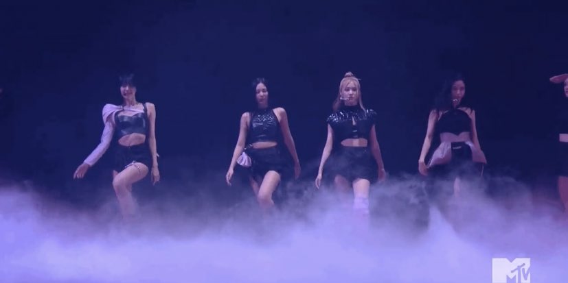 PopBase's tweet photo. BLACKPINK makes history as the first female K-Pop act to perform at the #VMAs with ‘Pink Venom.’ https://t.co/EHfUrvQt6Q
