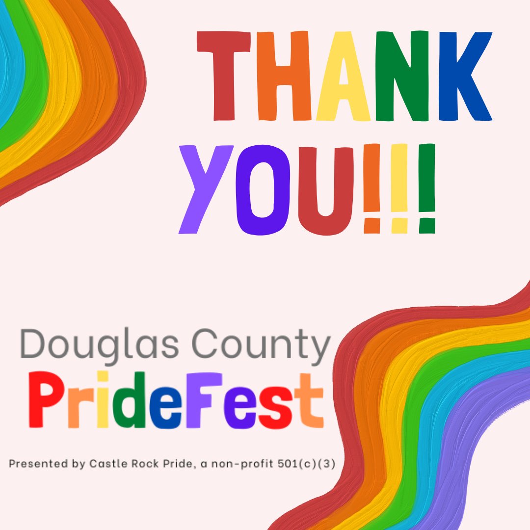 CRPrideOfficial's tweet photo. Thank you so much to everyone who came to Douglas County PrideFest yesterday! We were so happy to celebrate pride with you. #LoveKeepsUsTogether https://t.co/cNUb3FysTQ
