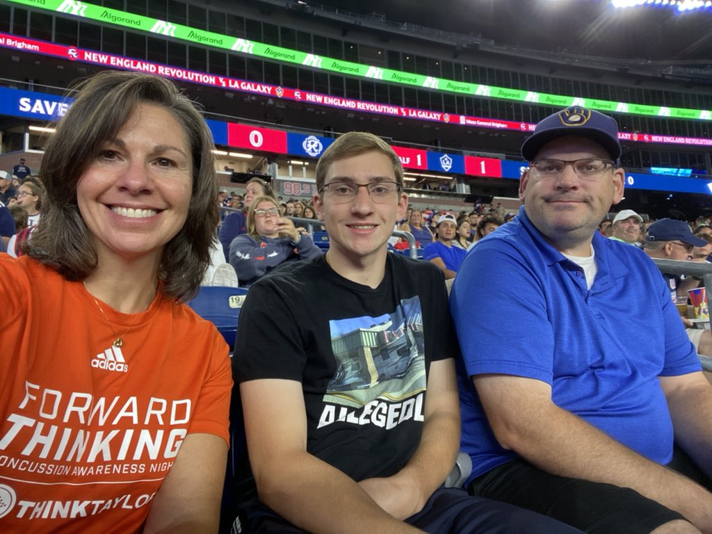 lisaschletzbaum's tweet photo. Let’s go #nerevs Hello to Brian M, Tyler and Julee!! #tweetyourseat section 130 row 6 seat 18 https://t.co/9UDPw2vRd0