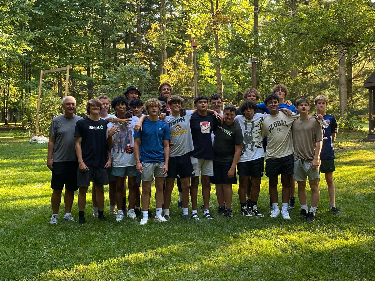AvonBoysSoccer's tweet photo. Team dinner number 3. Thank you parents for feeding us and allowing us to spend time together away from the field. https://t.co/lTaoQDQuU8