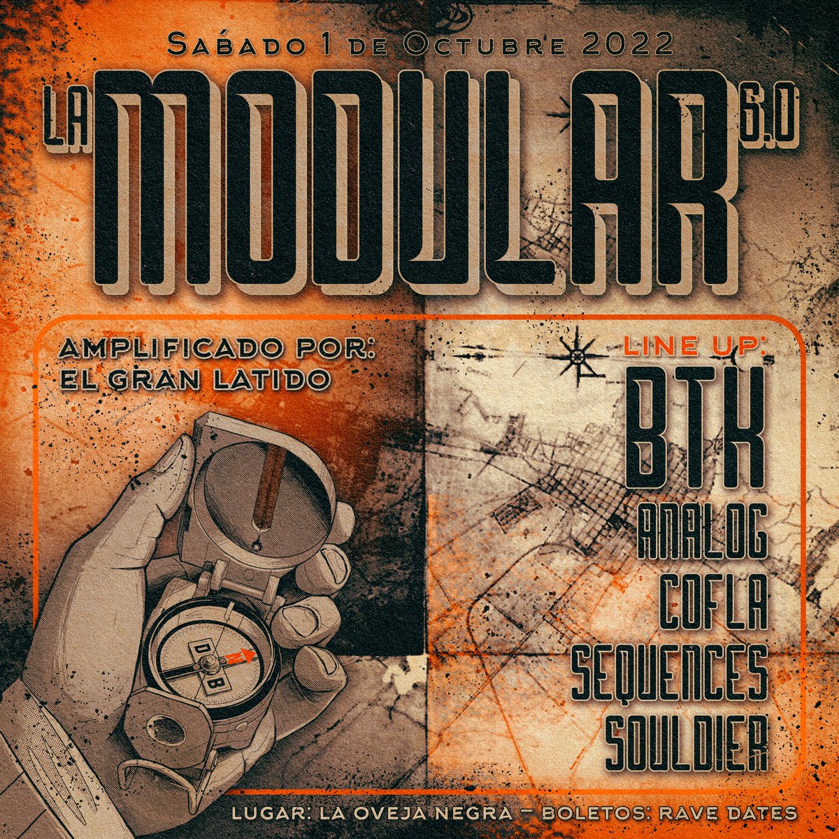 DegreesRecords's tweet image. Nos vemos el próximo 01 de octubre para recibo esta descarga de bajos.

Boletas: bit.ly/3w6ae7K

#drumandbass