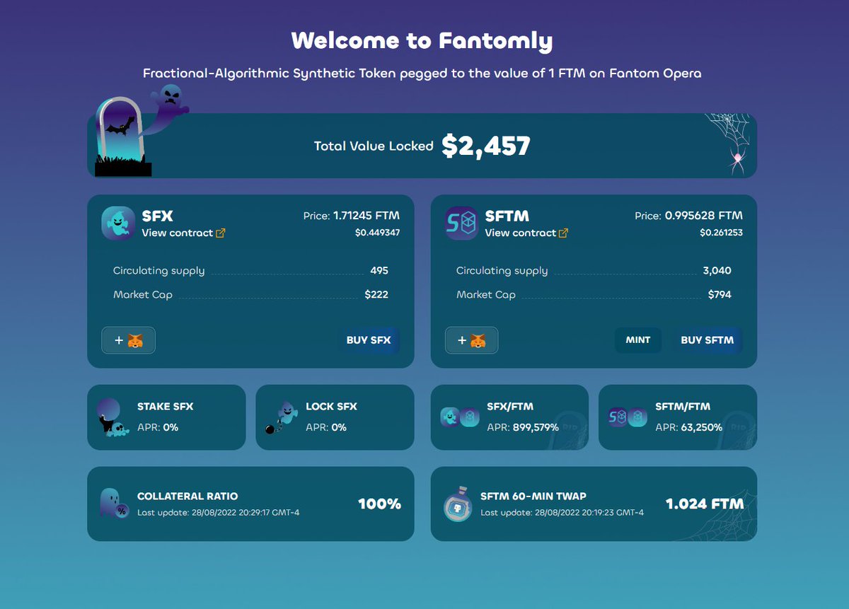 DogeNodezFi's tweet photo. Everything is running smoothly over at https://t.co/LLOuofy2nR!
Come chat w/ us! https://t.co/SJwdAQbLDD
#Fantomly #Fantom $SFTM $SFX #AlgoCoin #PegToken #ShareToken #TombFinance #FantasmFinance https://t.co/dcXNB5Mr3b