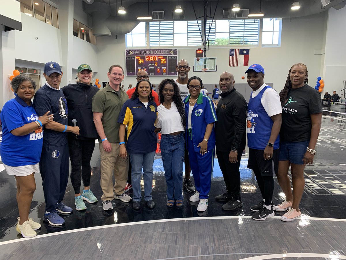 The <a href="/Dallas_Sheriff/">Dallas Sheriff’s Office</a> had an amazing time at the Together We Ball 2022!! I look forward to participating next year! #Community #DallasSheriff