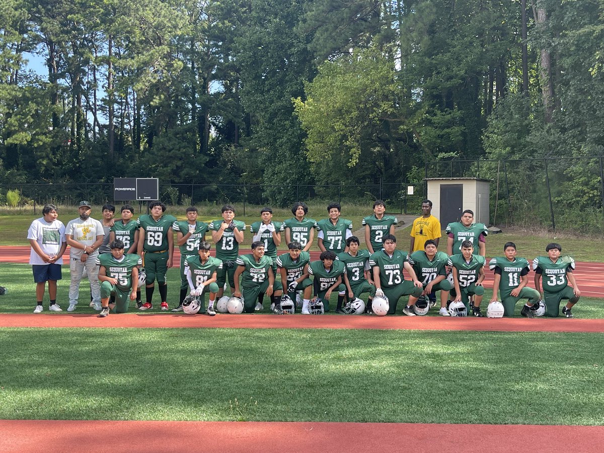 SMHSUPDATES's tweet photo. @SequoyahMiddle photo of the team on Saturday https://t.co/0VN2iwpVC2