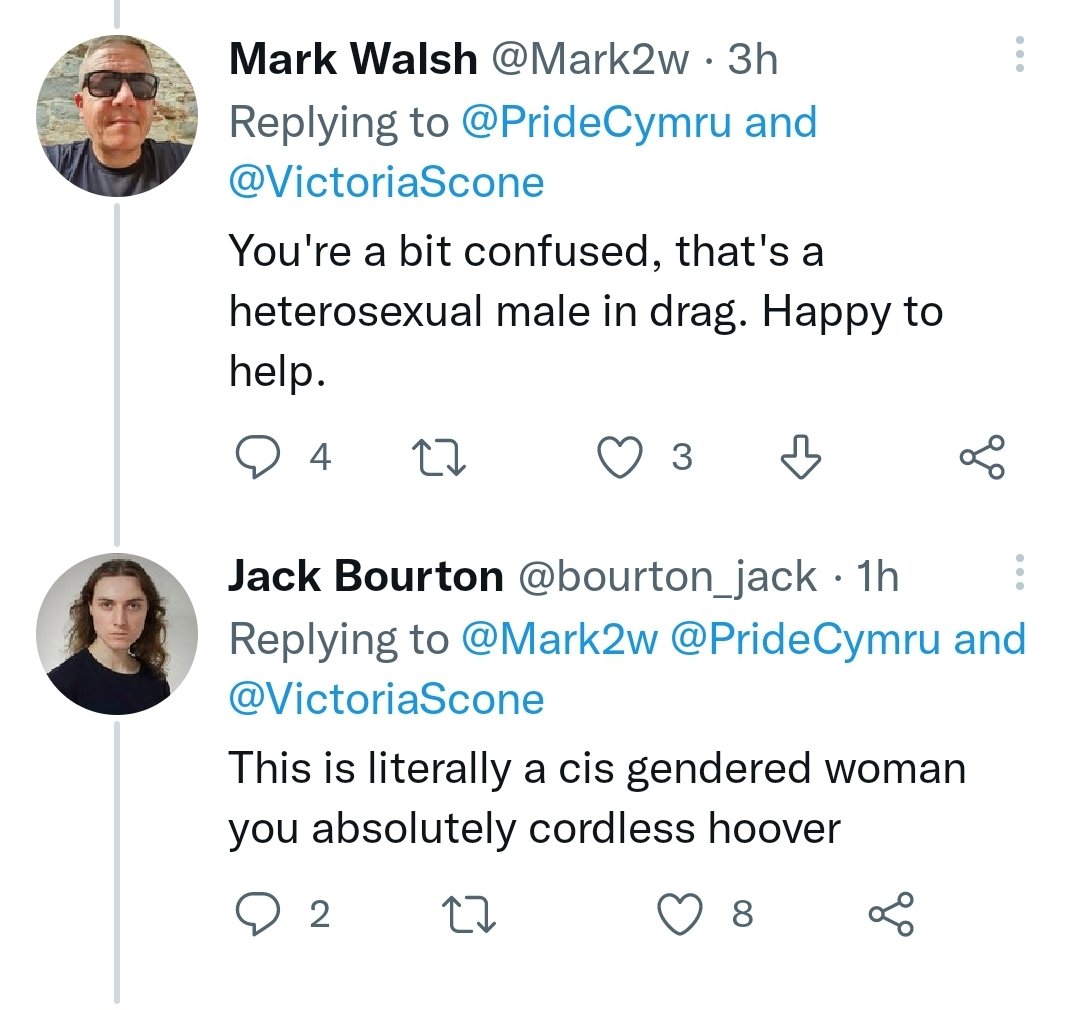 bourton_jack's tweet photo. @Mark2w @PrideCymru @VictoriaScone Now can we return to the root of this discussion. You are yet to admit that you are wrong Mark. I'm waiting markie x https://t.co/DM3hRVhd8R