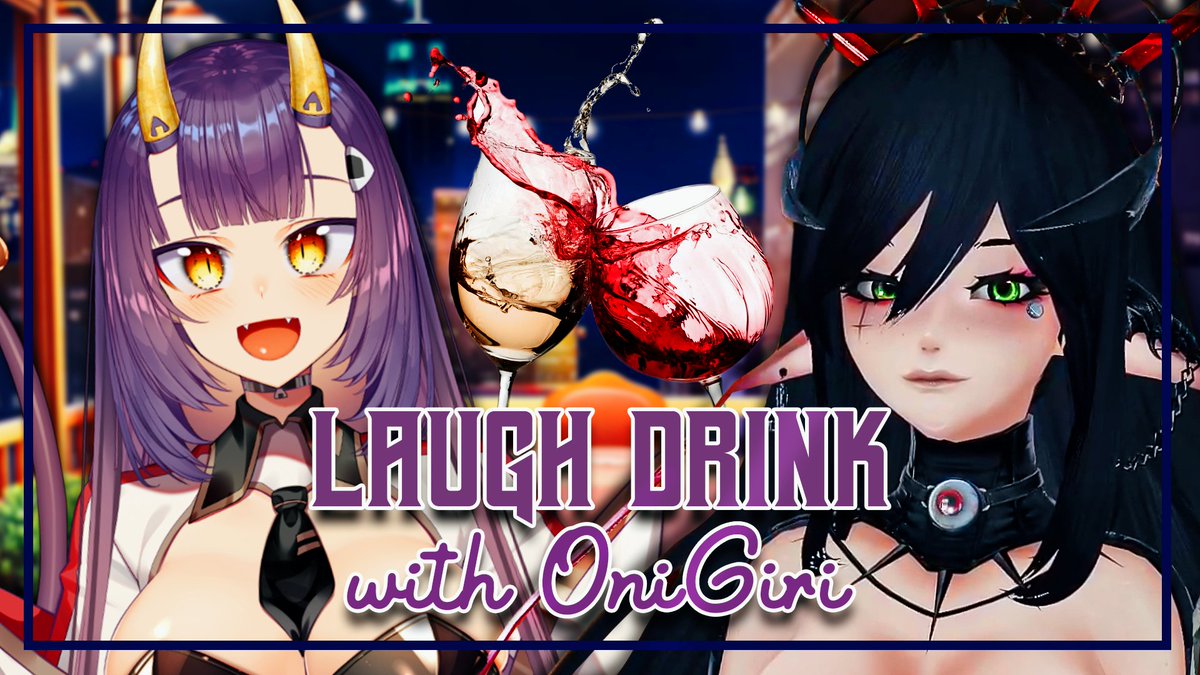 YOU LAUGH YOU DRINK with <a href="/OnigiriEn_/">giri 🍙</a> 🍸
Tomorrow at 5PT ⏰