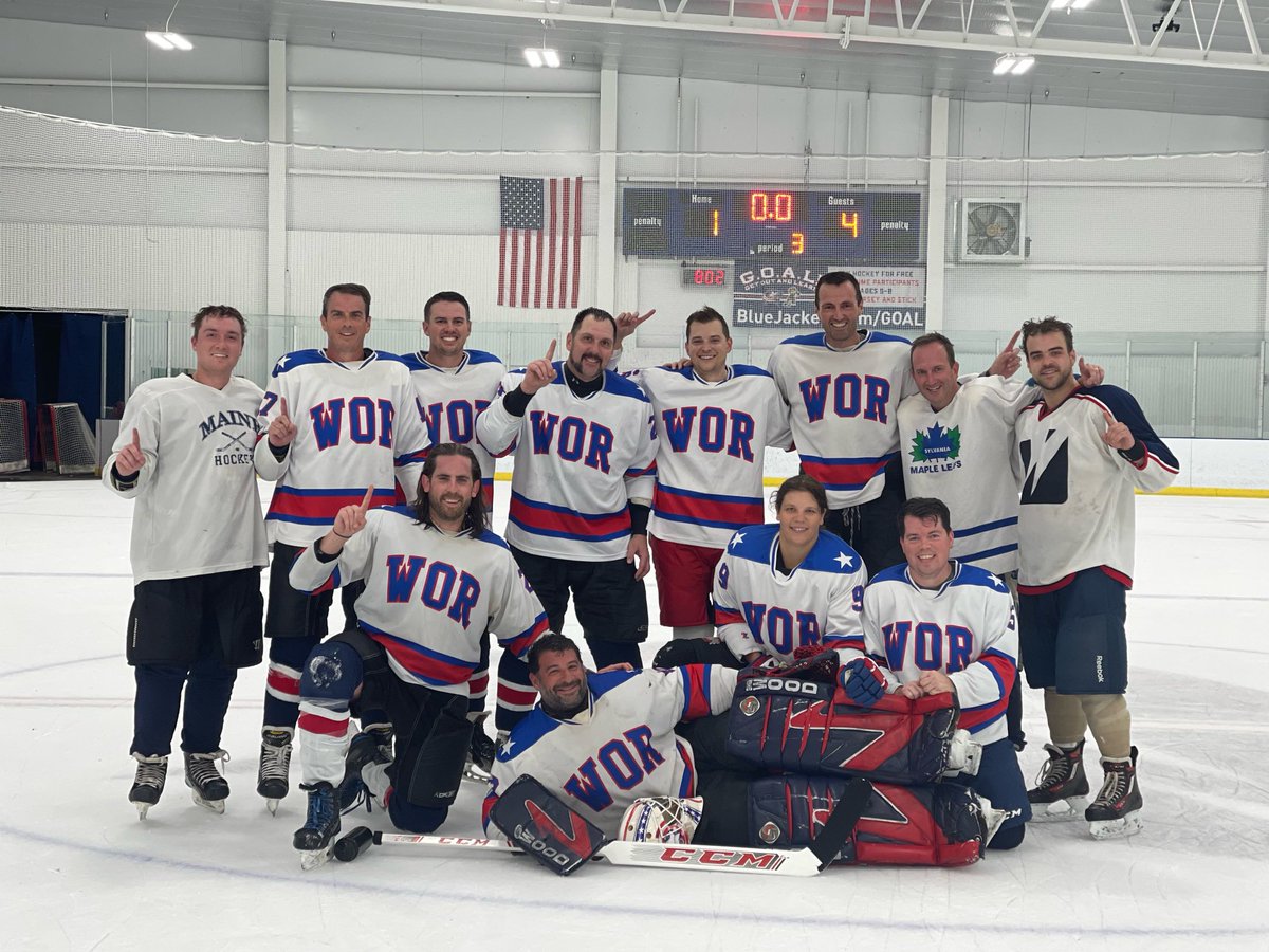 TheCAHL's tweet photo. WOR - Sunday D North B Champs. https://t.co/n2TBDFycvO