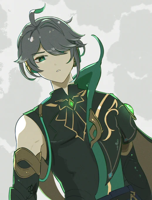 #今月描いた絵を晒そう #GenshinImpact 今月描いた原神絵 