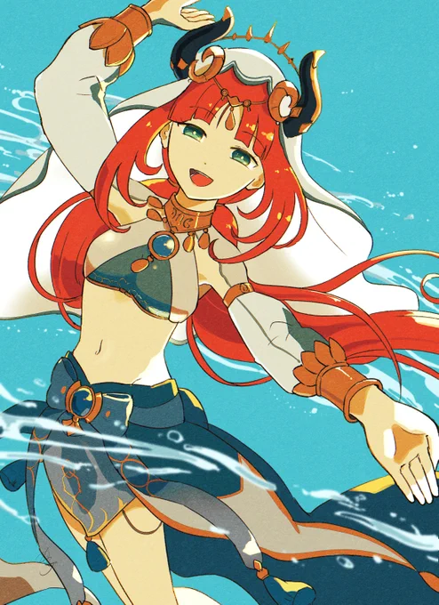 #今月描いた絵を晒そう #GenshinImpact 今月描いた原神絵 