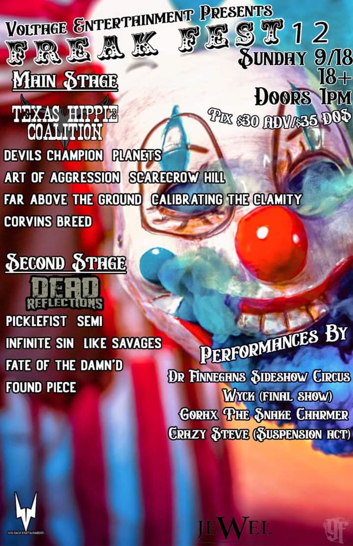 CorvinsBreed_'s tweet photo. We will be performing at Freak Fest 12 

https://t.co/NpFFFyy455 https://t.co/kfIxR2abj5