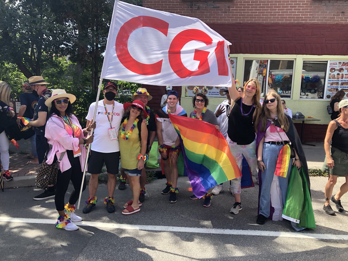 Today I joined my work colleagues to celebrate and march in the #ottawapride. It’s important to spread the message of #diversity #equality and #inclusion. 

#ottawa #pride #DiversityandInclusion #LGBTQ2S
