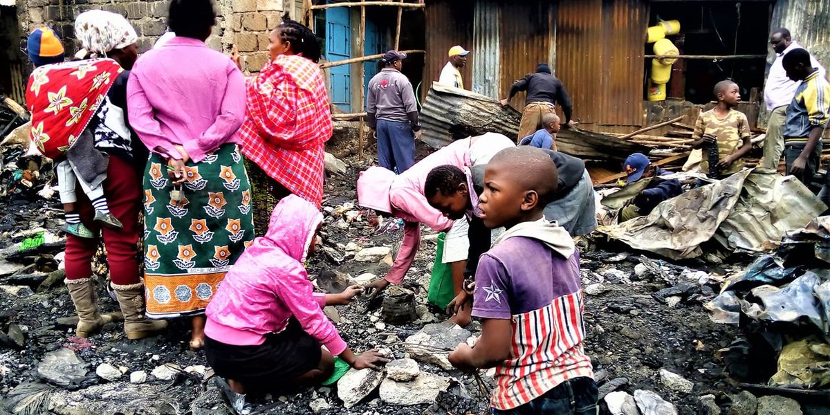 Man killed as gas cylinder explodes after fire outbreak in Mukuru

https://t.co/0SlLVuvRFg https://t.co/sLeMgVugrP