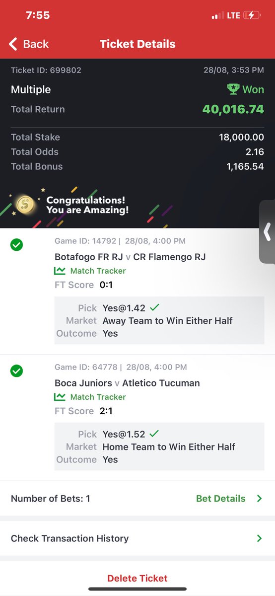 mono_tips1's tweet photo. 2 Odds BOOOOOM โ
๐ฅ
5 odds BOOOOOM โ
๐ฅ
@opeolu_wa @FreshBossTips @adajiblessing10 @Prince_Dayveed
#Hotbettips https://t.co/NZ4n7Ie5Py