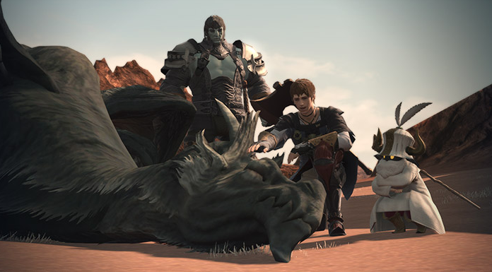 FFXIVXD's tweet image. Ardbert's first encounter with the amauro Seto was in Nabaath Areng. After earning a bounty for capturing a counterfeiter, he used his funds to purchase a maltreated Seto. Ardbert learned about amauro habits from his father.