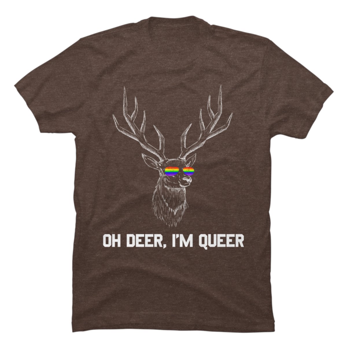 TopJunkieDotCom's tweet photo. "Oh Deer , I'm Queer" T-Shirt.  Show off your pride and sense of humor with this tee.  

View/Buy at https://t.co/IxqQhGDryJ

#sponsored #gaytees #gaytops #pridetees https://t.co/0WA5EaZmKS