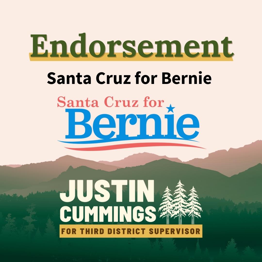 Elect_Cummings's tweet photo. I was inspired to get into local politics because of Bernie Sanders' movement for equity and affordability for all of us. I am grateful to be endorsed by @santacruzbernie for the Fall supervisor race. #notmeus #berniesanders #santacruzforbernie https://t.co/D9UgkAh7tR