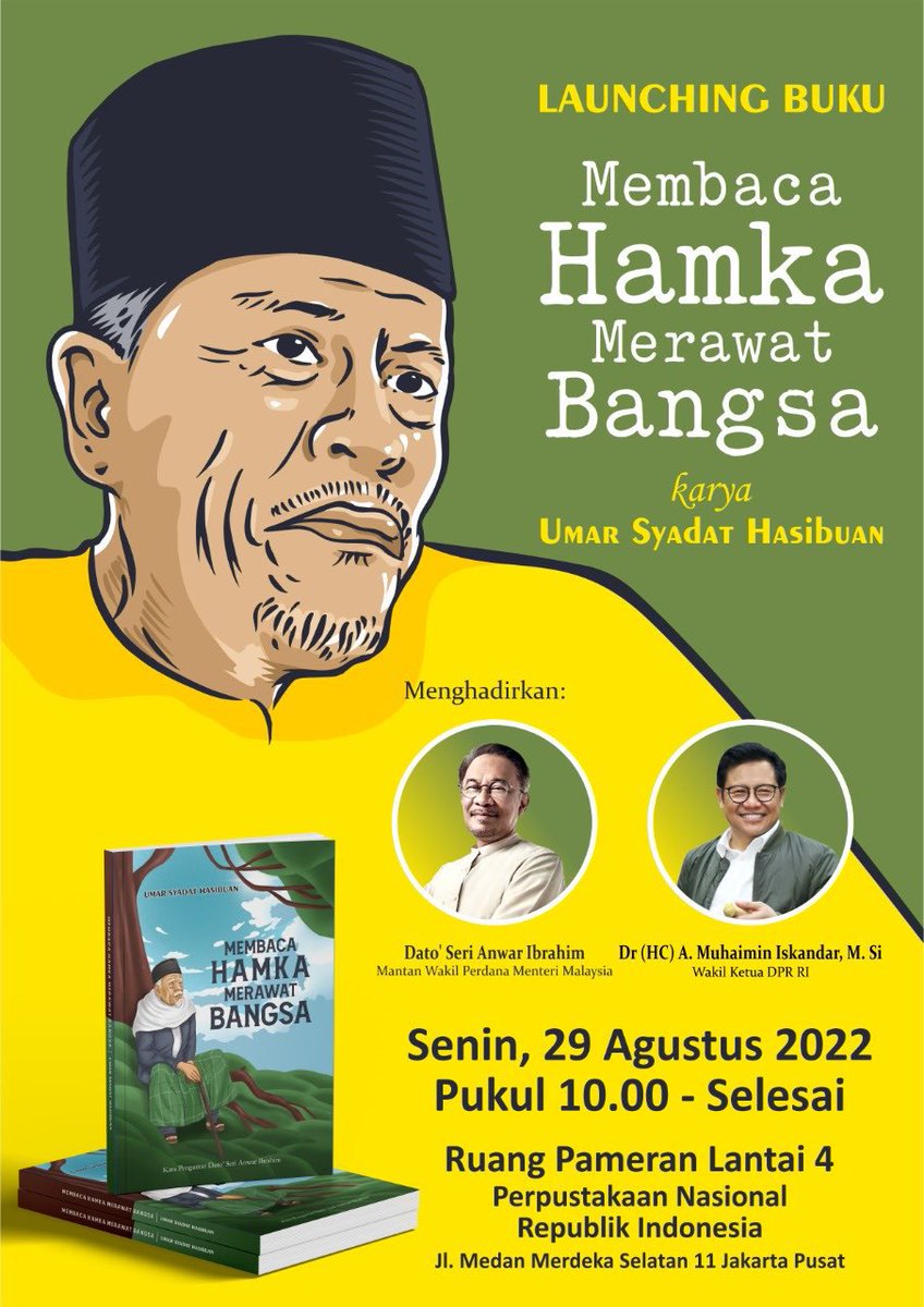 cakimiNOW's tweet photo. Pagi ini Ngopi sambil Launching Buku "Membaca Hamka Merawat Bangsa" Karya @UmarHasibuan77_ https://t.co/vY54AmzfwQ