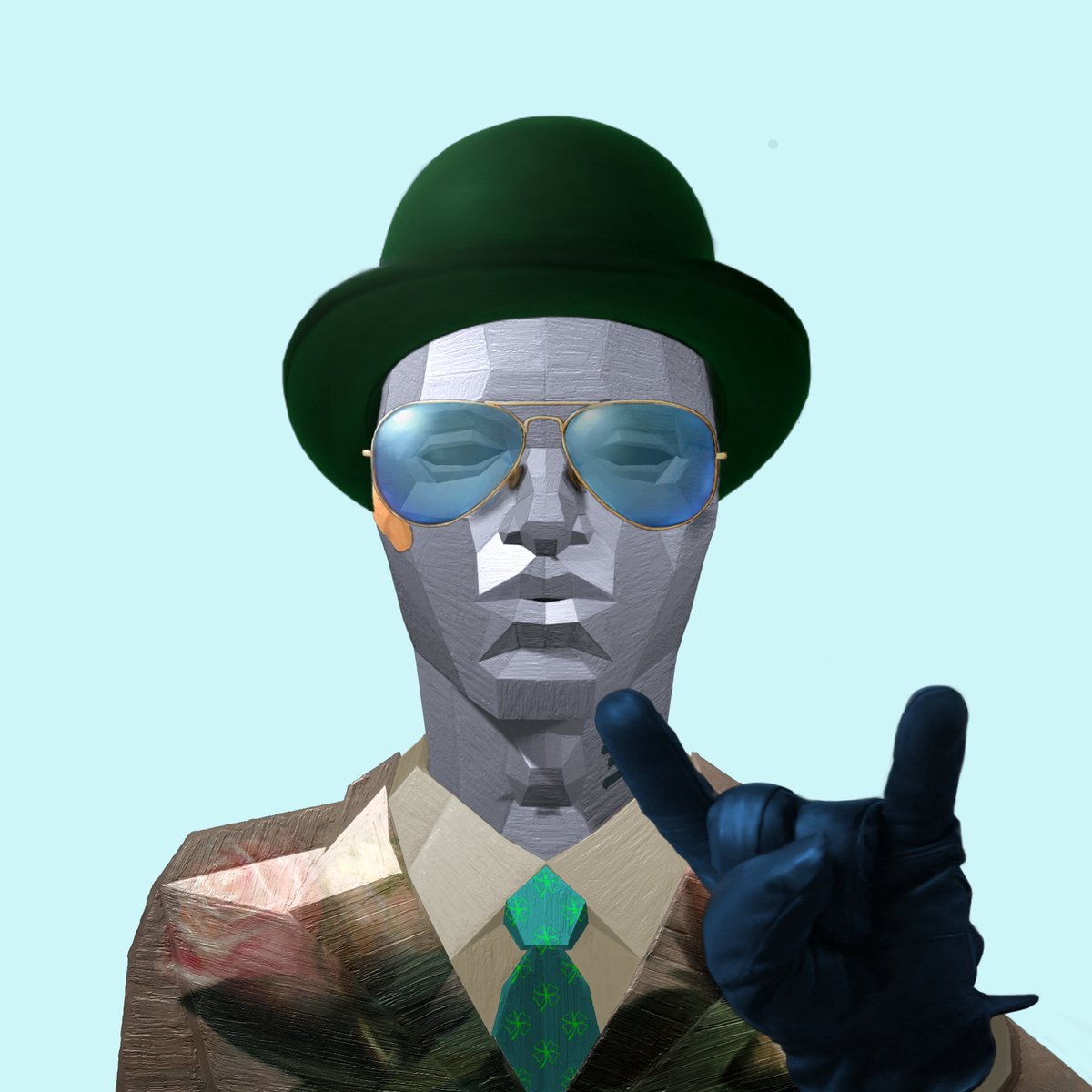 EthereumHustler's tweet photo. When you buy an Ethereum Hustler nft you will get as a gift the suit matching painting nft shown here, https://t.co/uzrzEcinyp #nftcommunity #nftdrop #nfts #nftcollection #nftcollector #opensea #nftart #Metaverse #ETH #Ethereum #SaitamaWolfPack #Bitcoin #cryptocurrency https://t.co/RpwpVJsK9t