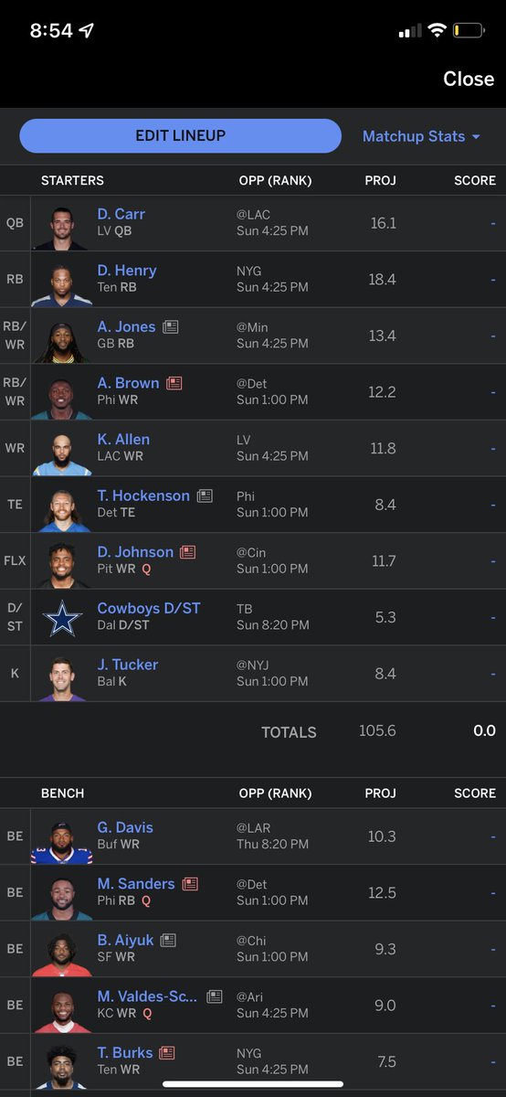 DuckyDLuffy's tweet photo. @EricNMoody already brotha just finished the .5 ppr, how’s she looking? https://t.co/7m1xhqa8X8