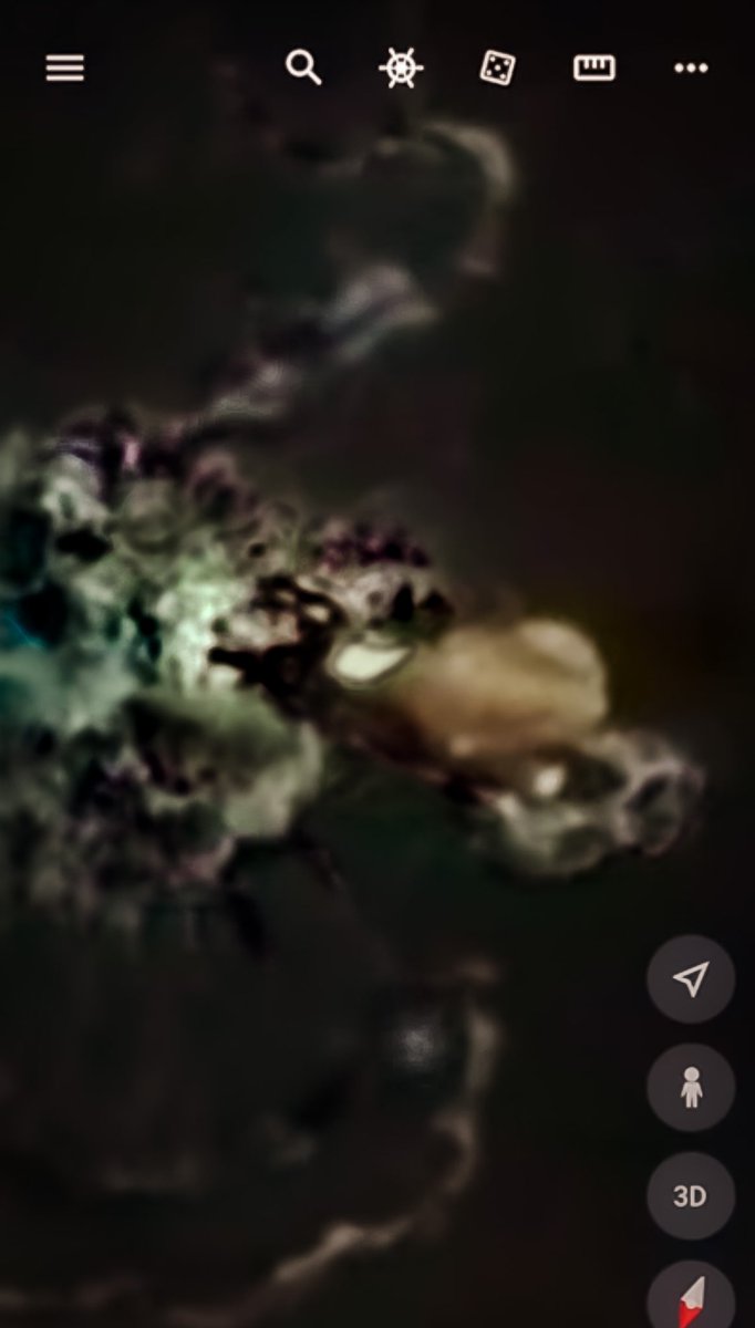 FlawdaMurph's tweet photo. @coasttocoastam @g_knapp I’ve worked a full hour meticulously pulling the Kracken from the depths of the dark ocean. It isn’t Sail Rock, it’s a Kracken. No one can lie and say it’s a rock formation any longer. Tentacles, suction cups, eyeball. It has these. https://t.co/LBIrHeDuxG