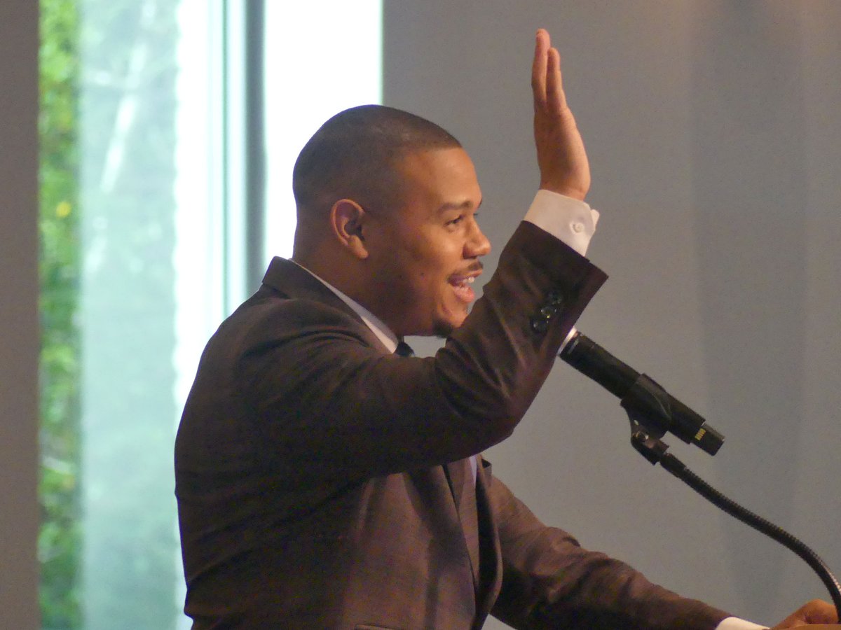 CascadeUMC's tweet photo. Pastor Murriel continued his sermon series today entitled, "What Do I Get in Return?" delivering a powerful message that God has granted us the spirit of excellence and to be mindful that good enough is the enemy of greatness. #cascadeumc https://t.co/UH51ErqrYo