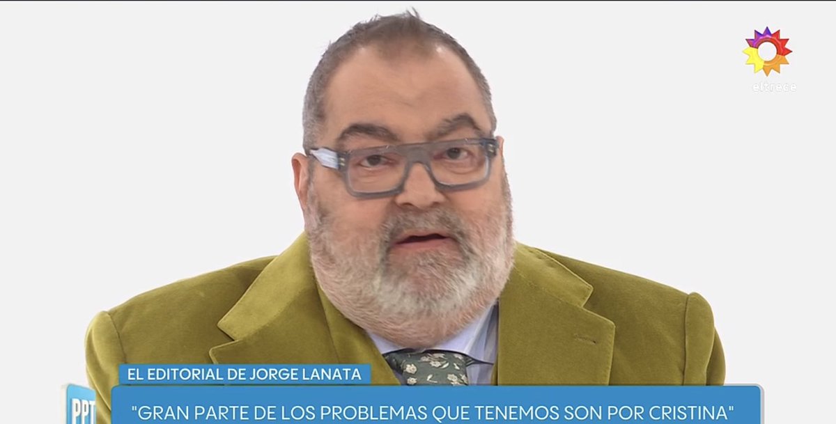 🗣 Arranca con 9,9 puntos el editorial de Jorge Lanata en @PPT_oficial