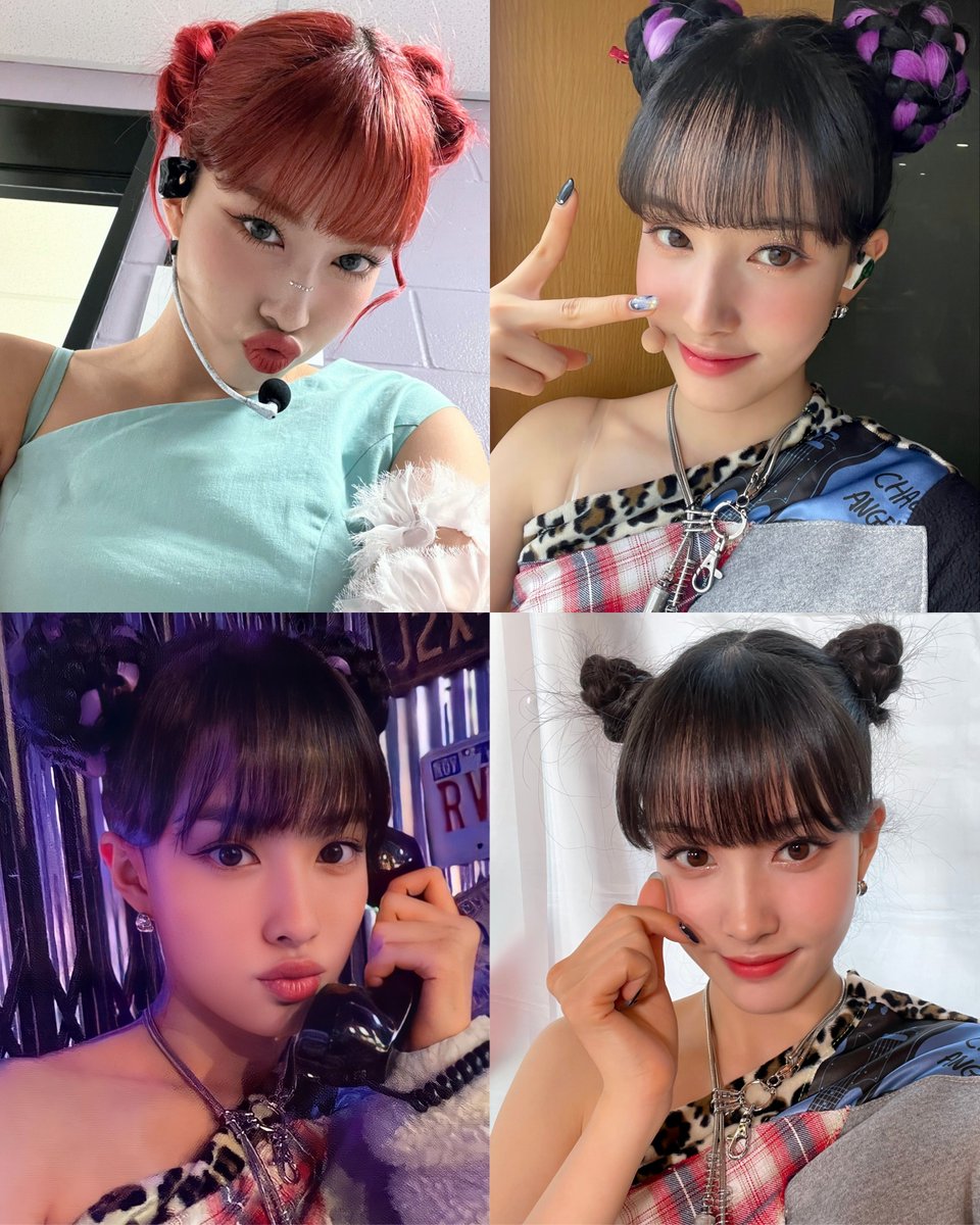 #Yoon #윤
she's so cute with the space buns hairstyle