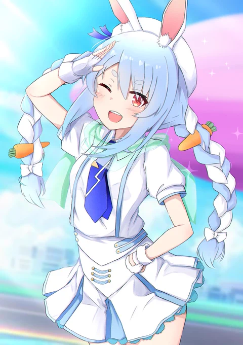 ここに載せない絵含めてぺこーらばっかり描いてた気がするww初の団長もいい色塗り練習になった!来月は冬コミ用の漫画を進める!進捗あげるので見てね #今月描いた絵を晒そう 