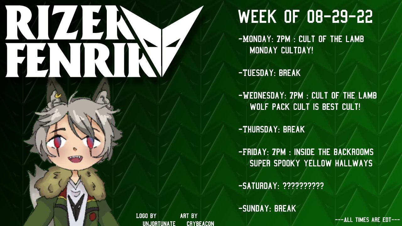 Rizer Fenrir Vtuber Rizerfenrir Twitter