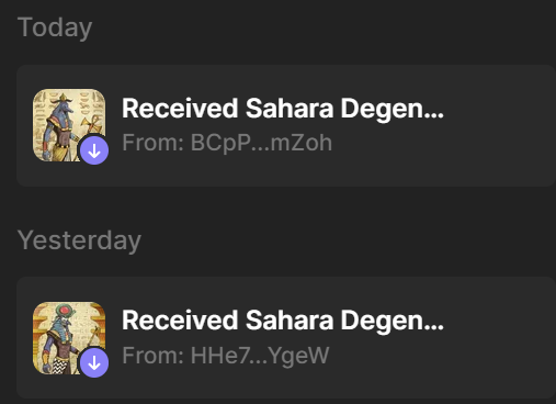 Gotta love the community 
@SaharaDegens