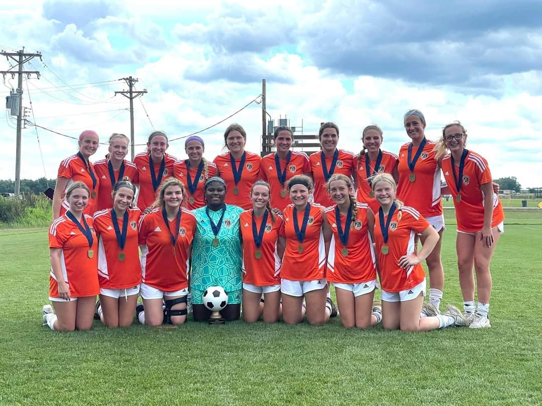 Congrats to <a href="/KolpingKicksSC/">Kolping Kicks Soccer Club</a> on a big weekend tourney win.  4-0 with 0 goals allowed for the weekend.  3 goals, multiple assists and great corners <a href="/JerseyMoonier/">Jersey Moonier</a>.  Keep working girls.
<a href="/DanMartin12/">Dan Martin</a> <a href="/MACcardssoccer/">Mineral Area College Mens & Womens Soccer</a> <a href="/mbuwsoccer/">Missouri Baptist Women's Soccer</a> <a href="/stlcc_soccer/">Saint Louis Women’s Soccer</a>