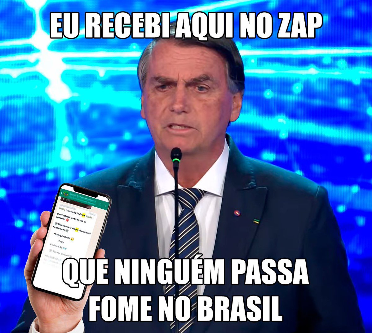 neuziantunes's tweet photo. O Bozo disse que não não há escalada da fome no país. Em que mundo esse sujeito vive?

PARA DE MENTIR https://t.co/ki354gAq6c