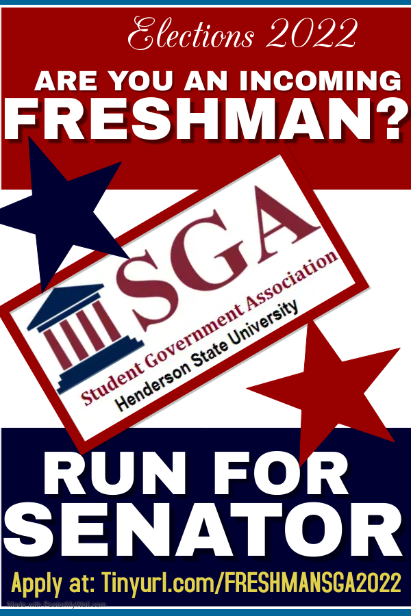 HendersonSGA's tweet photo. Interested in joining Student Government Association?
Applications open until Tuesday, August 30. 
We have 2 positions for freshmen and 3 executive board positions as well as several senator seats available.
Apply at https://t.co/XUsegeDb1X &amp; https://t.co/QgOBSnqX6W
#SGA2022 https://t.co/5GF5k1zGgD
