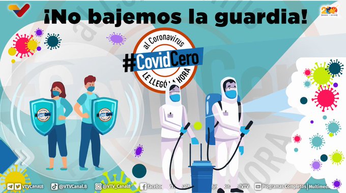 hospimilTachira's tweet photo. #PREVENCIÓN😷| Continúa con todas las medidas de bioseguridad, con ello evitas el contagio y la propagación de la #COVID19
¡Mantengamos la guardia en alto!
#Tachira #Merida #Tujillo #Apure #Barinas
#CuídateDeLaCovid19 https://t.co/ZvP9FIdQDG